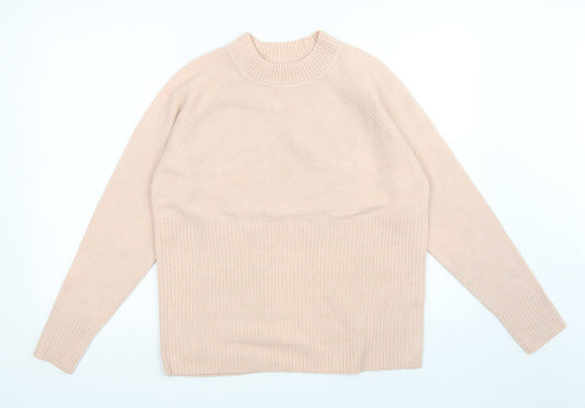 Womens UK Size 10 Nutmeg Pink Pullover Jumper