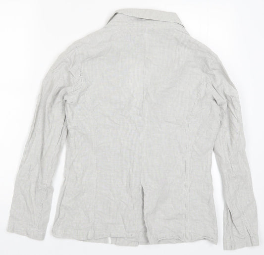 Womens UK Size 10 Marks and Spencer Grey Jacket