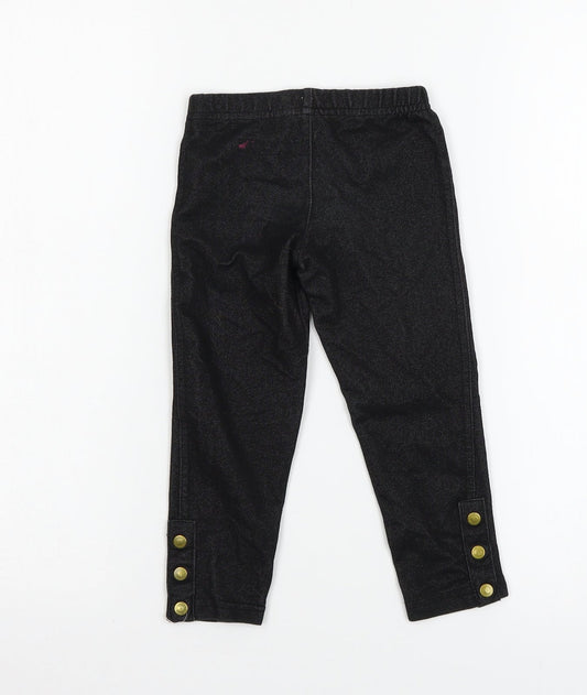 New Look Girls Blue Jersey Jogger Trousers Size 3 Years