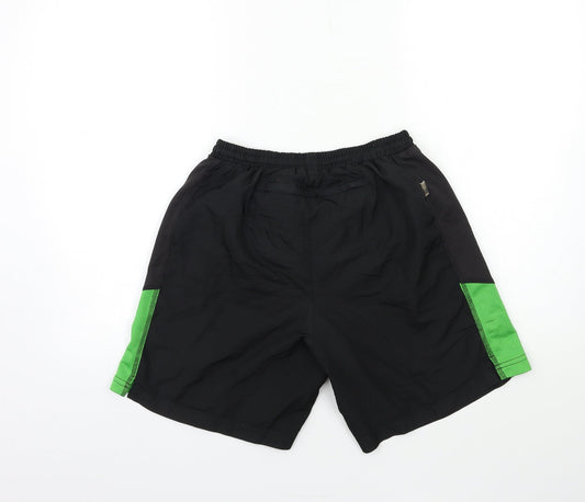 Preworn Mens Black Sweat Shorts Size 26 in