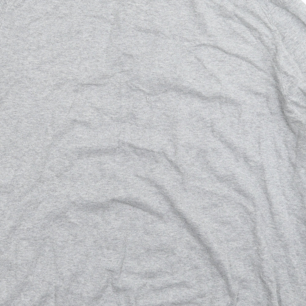 Burton Mens Grey Knit Pullover Jumper Size XL