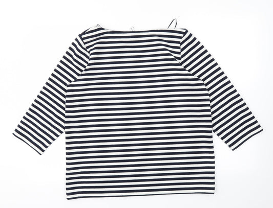 Womens UK Size L Soyaconcept Blue Pullover Jumper