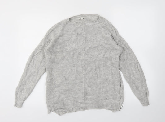 Womens UK Size M Peacocks Grey Pullover Jumper