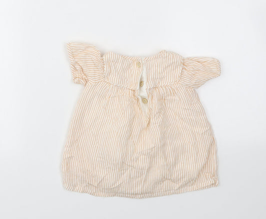 Nutmeg Girls Orange Fit & Flare Size 3-6 Months