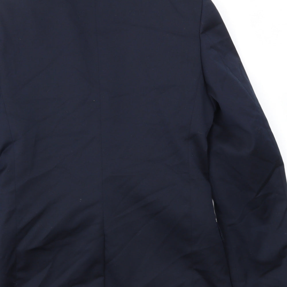 Mens UK Size 44 Preworn Regular Blue Suit Jacket