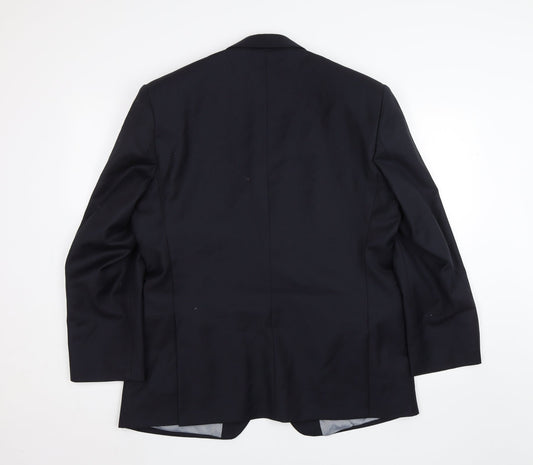 Mens UK Size 42 Stvdio Regular Blue Suit Jacket