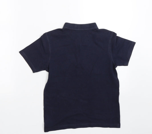 George Boys Blue Basic Polo Size 8-9 Years - PE kit