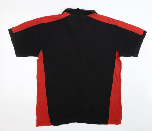 Dickies Mens Black Polo Size XL
