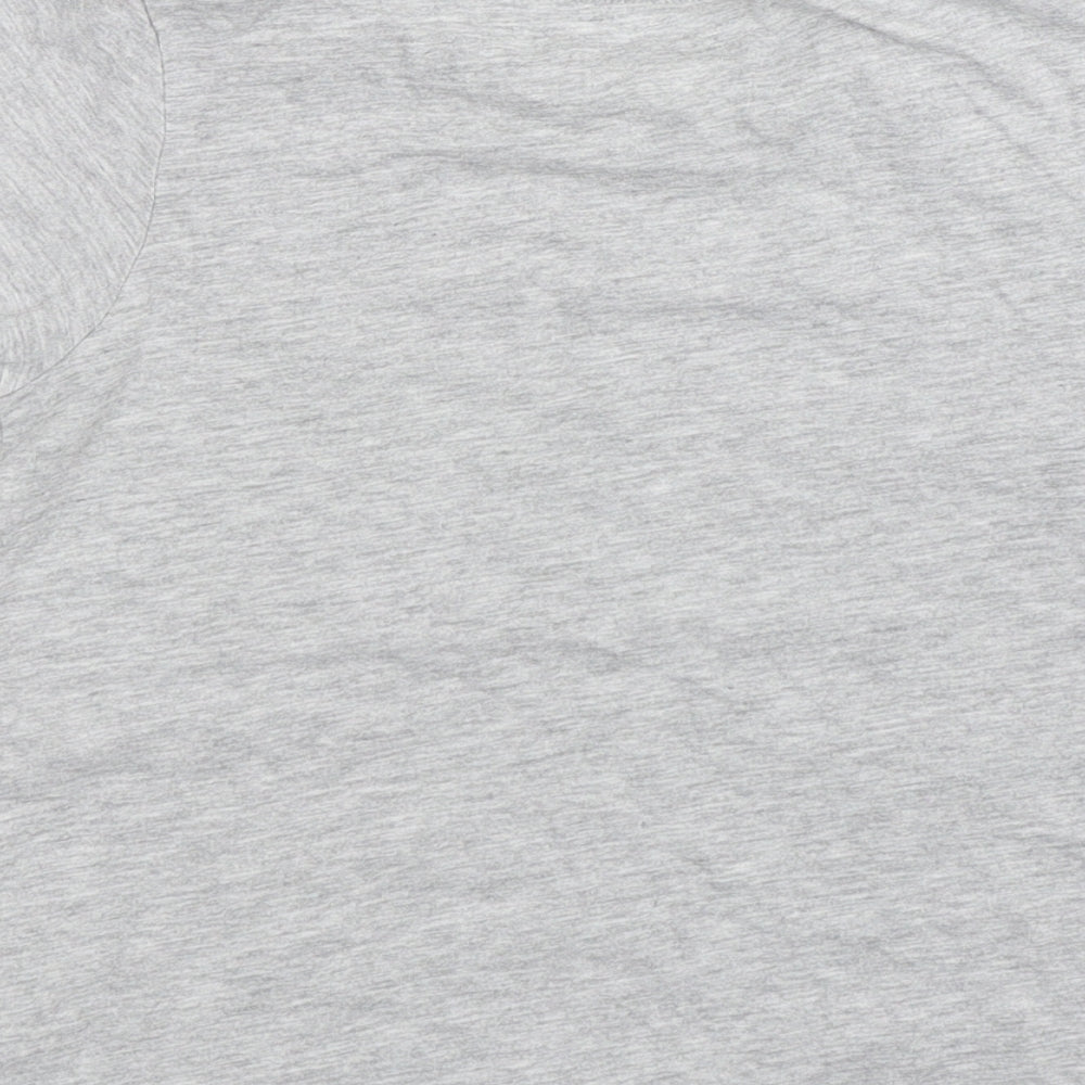 Matalan Boys Grey Basic T-Shirt Size 7 Years
