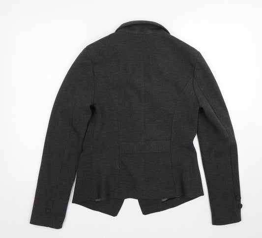 New Look Womens Grey Jacket Suit Size 12