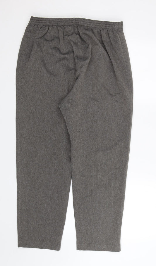 Womens UK Size M Berkertex Regular Fit Brown Trousers