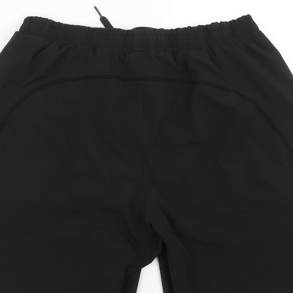 Preworn Mens Black Bermuda Shorts Size L - fit for life