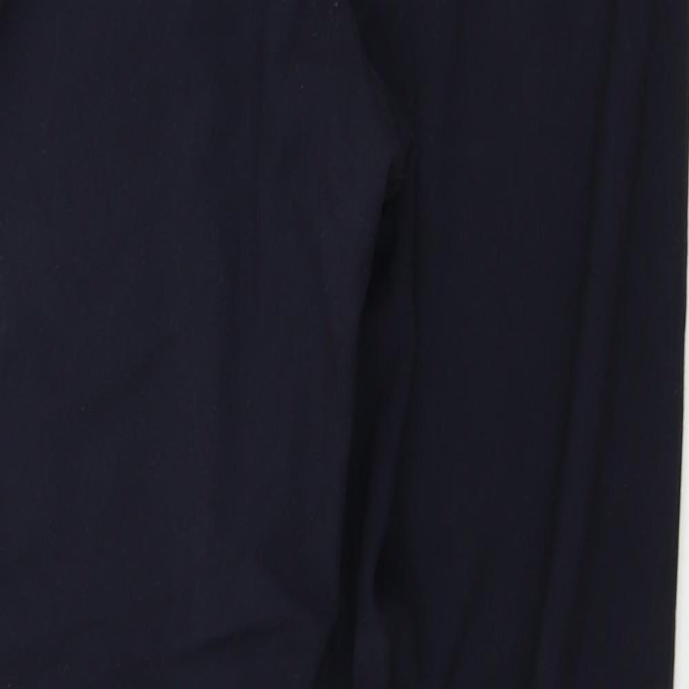 Womens UK Size 6 Marks and Spencer Regular Fit Blue Trousers