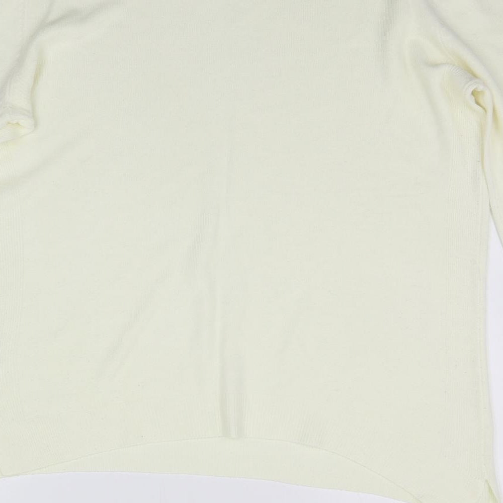 Primark Womens Yellow Pullover Jumper Size 14