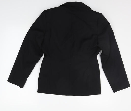 NEXT Womens Black Jacket Suit Jacket Size 10
