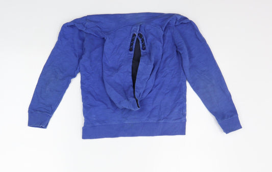 George Boys Blue Pullover Hoodie Size 7-8 Years