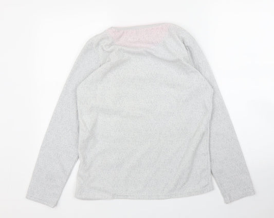 Primark Womens Grey Pullover Jumper Size 12 - Pj top