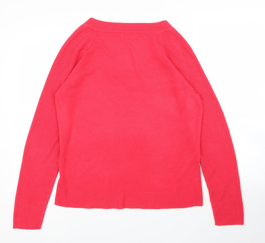 TU Womens Pink Pullover Jumper Size 16