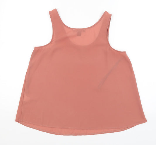 Womens UK Size 10 Atmosphere Pink Basic Tank
