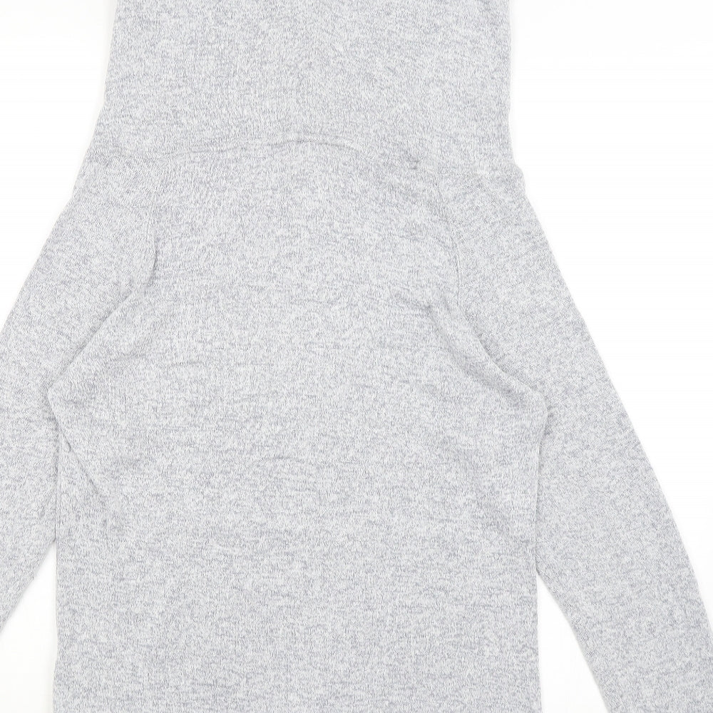 Womens UK Size S NEXT Grey Pullover Hoodie