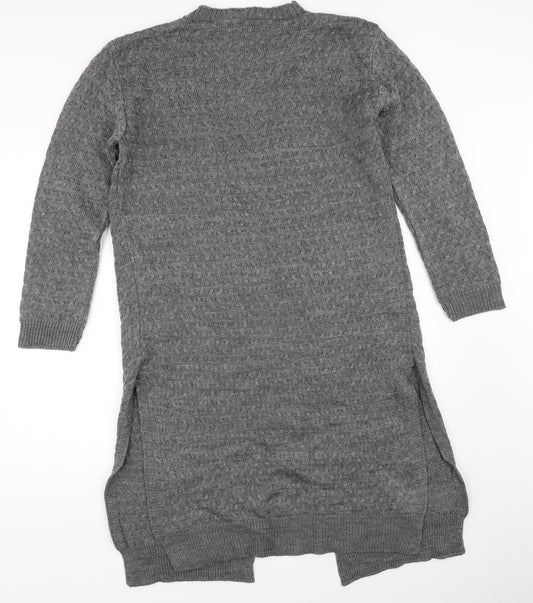 Sapphire Womens Grey Cardigan Jumper Size L