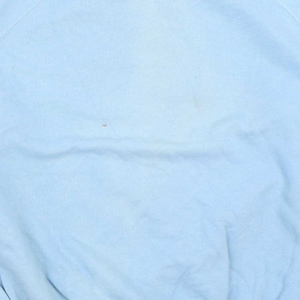 Preworn Womens Blue Pullover Sweatshirt Size L