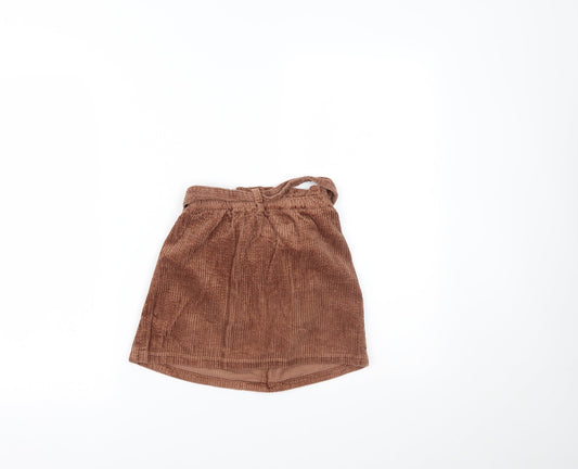 NEXT Girls Brown Maxi Skirt Size 6 Years