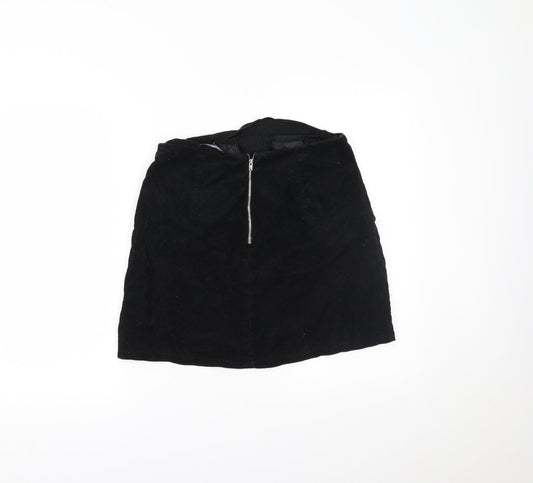 New Look Womens Black Mini Skirt Size 10