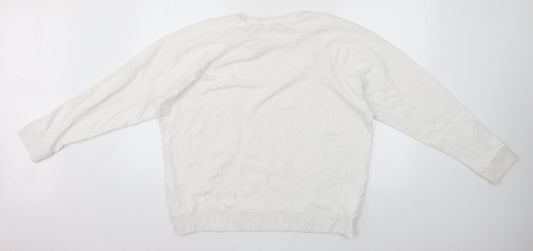 Womens UK Size 16 River Island White Pullover Jumper
