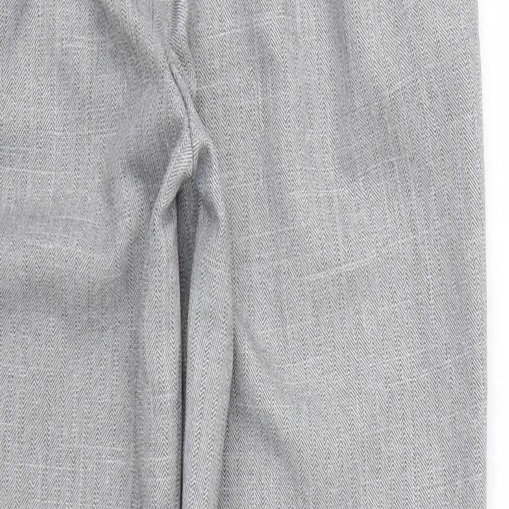 Autonomy Womens Gold Trousers Size 12 L27 in