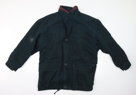 bongardi Womens Green Puffer Jacket Coat Size 18