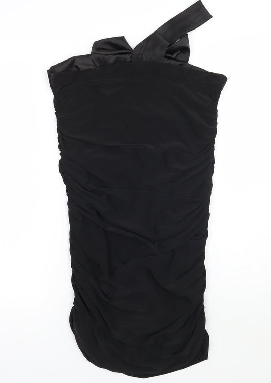 Ayanapa Womens Black Batik A-Line Size 14