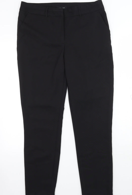 Womens UK Size 14 Newlook Regular Fit Black Trousers