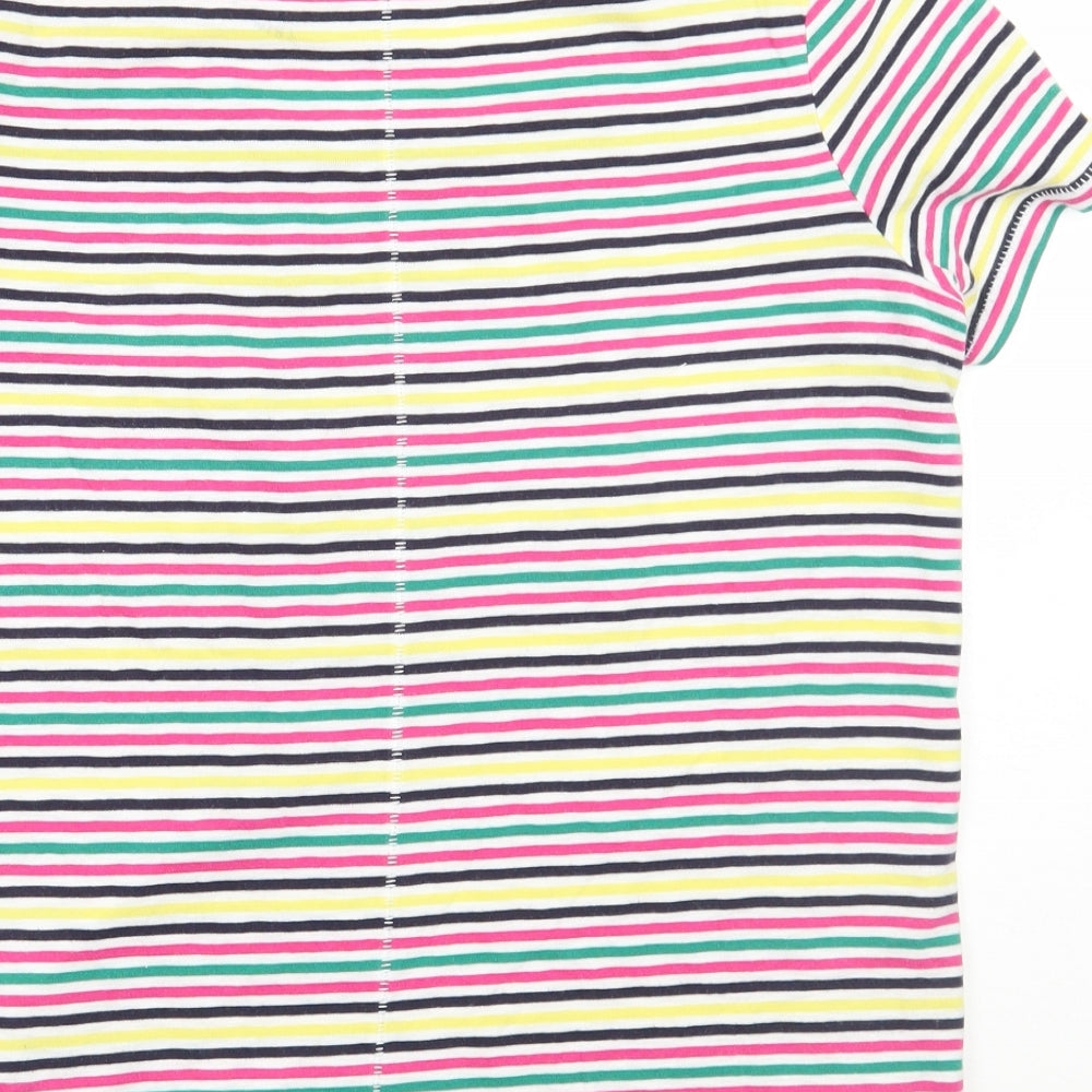 Womens UK Size 8 NEXT White Basic T-Shirt