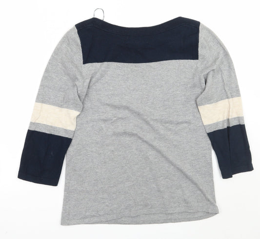 Womens UK Size 10 NEXT Grey Pullover Jumper