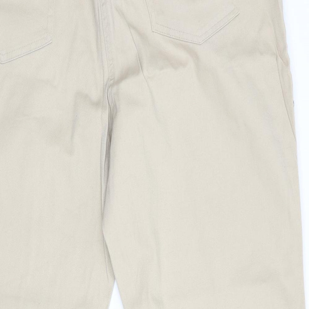 Womens UK Size 20 Damart Regular Fit Beige Trousers
