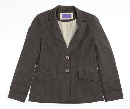 Womens UK Size 12 Autonomy Regular Brown Suit Jacket