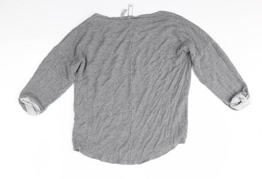 Womens UK Size S H&M Grey Pullover Jumper