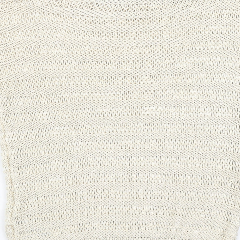 Womens UK Size 6 Atmosphere Beige Pullover Jumper