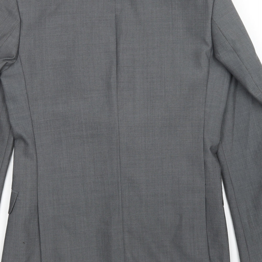 Mens UK Size karl jackson Regular Grey Suit Jacket