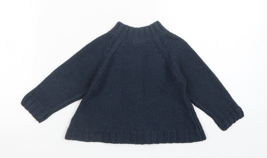 miniclub Baby Blue Cardigan Jumper Size 9-12 Months
