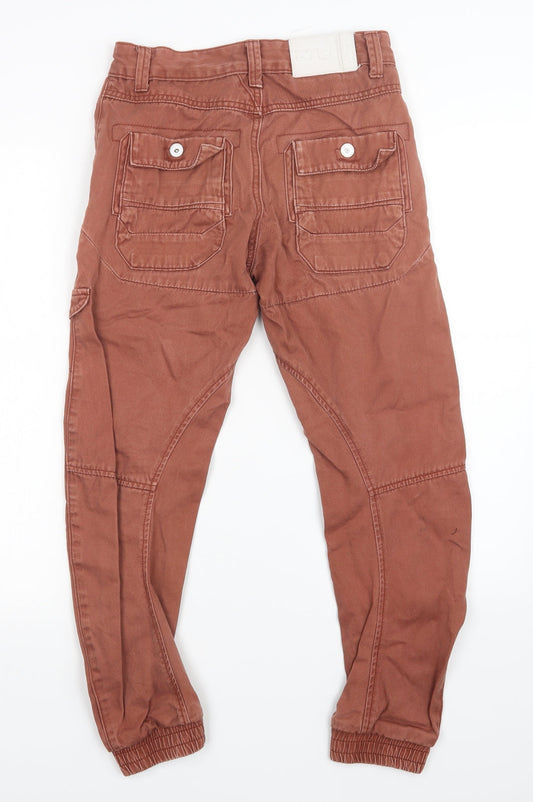 ETO Mens Brown Straight Jeans Size 26 L26 in
