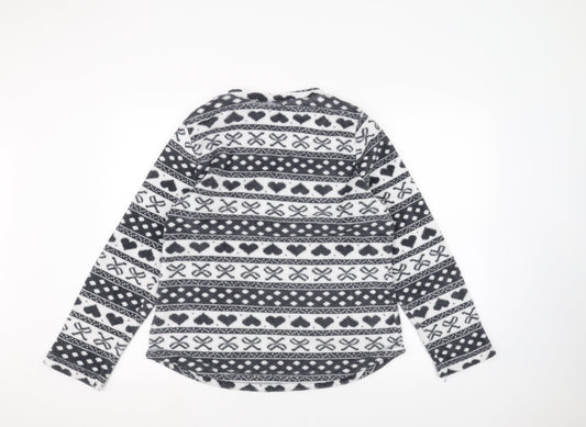 Primark Womens White Pullover Jumper Size L