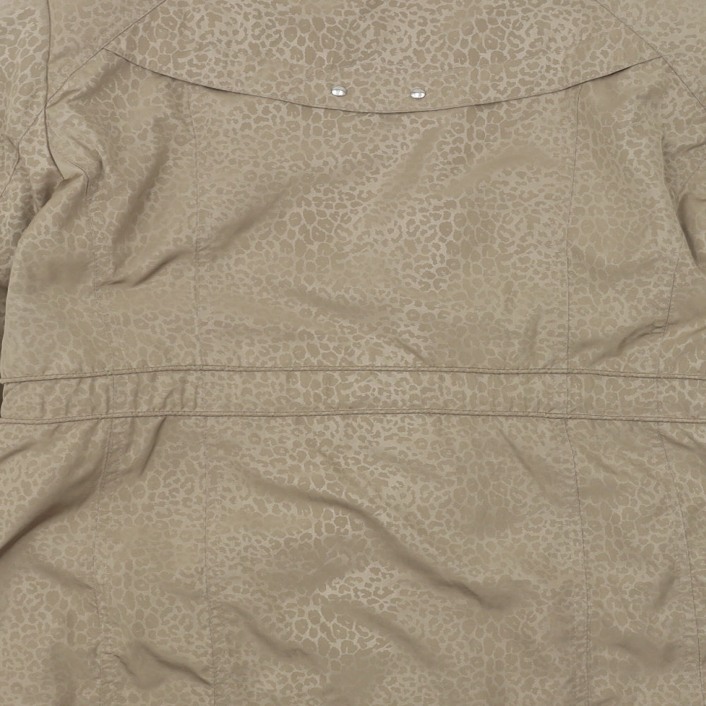 Womens UK Size 12 ISLE Brown Jacket