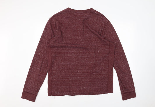 Womens UK Size XL Express Red Pullover Jumper