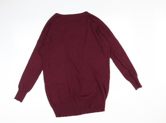 George Womens Purple Cardigan Jumper Size 12