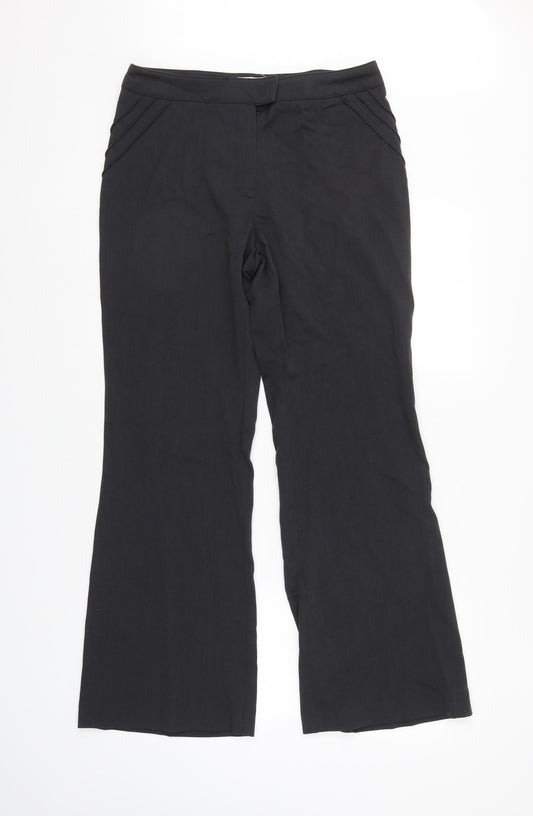 Womens UK Size 12 Klass Regular Fit Grey Trousers