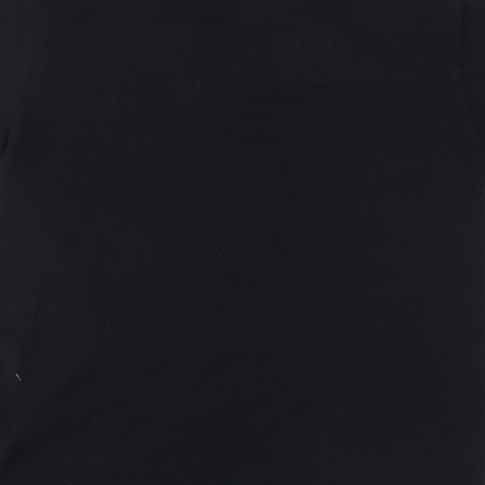 Cotton Traders Mens Black Polo