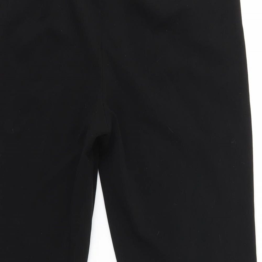 Womens UK Size 14 Classics Regular Fit Dress Pants Black Trousers