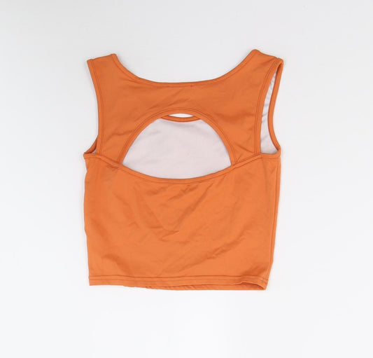 Tone Two Womens Orange Basic Tank Size XL